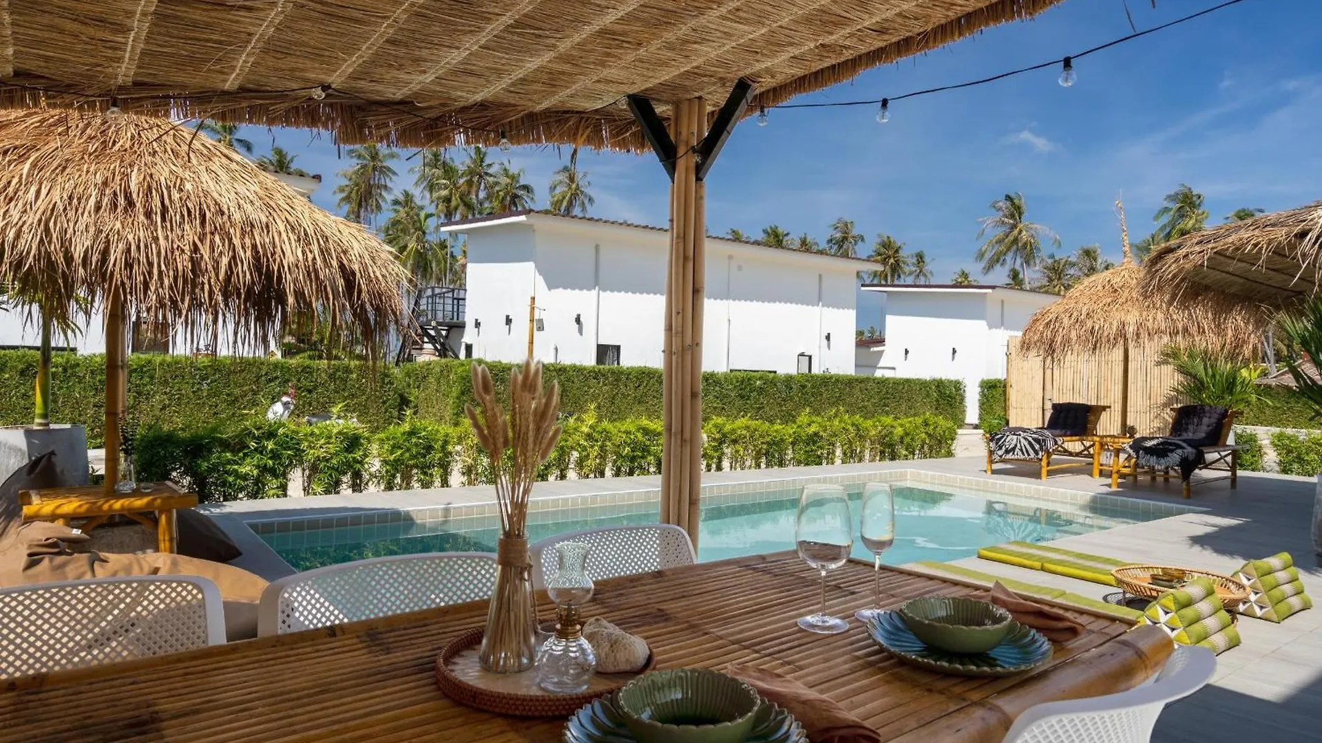 קו לנטה Manao Seaview Pool Villa 35 - 5Mins Walk To Beach 0*, קו לנטה